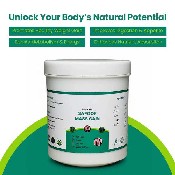 SAFOOF MASS GAIN (100% Original, Money Back Guaranteed)